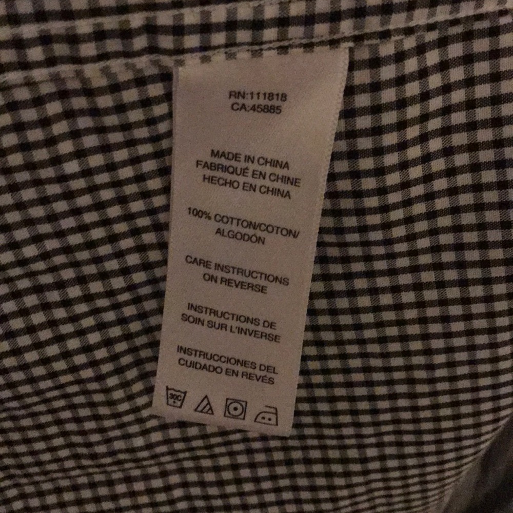Michael Kors button down Long sleeve shirt - Picture 8 of 8